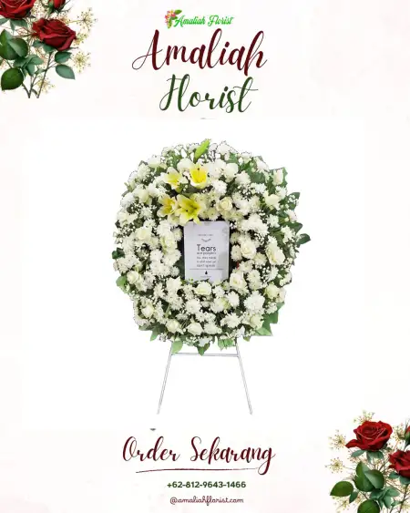 Krans Bunga Duka Pulutan Kulon